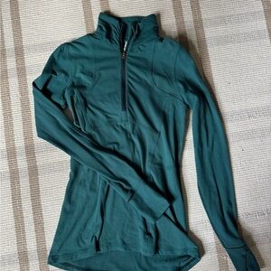 Lululemon Deep Green Half Zip